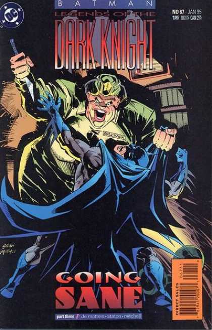 Batman: Legends of the Dark Knight 67 - Joker - Going Sane - Superhero - Alan Moore - Frank Miller - Joe Staton
