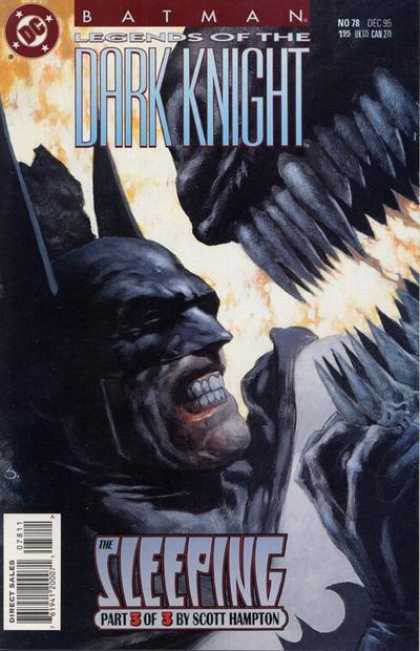 Batman: Legends of the Dark Knight 78 - The Drooling Monster - Sharp Teeth - Night Shadow - Claw - Headfirst - Scott Hampton
