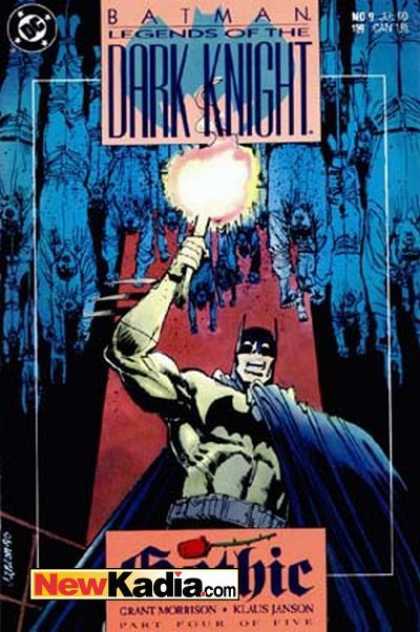 Batman: Legends of the Dark Knight 9 - Dc Comics - Torch - Gothic - Men Hanging - Part Four Of Five - Klaus Janson