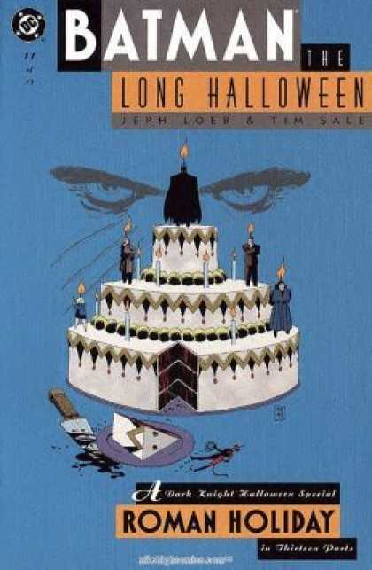Batman: Long Halloween 11 - Tim Sale - Jeph Loeb - Dc Comics - Cake - Candles