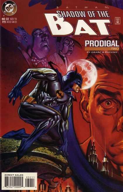 Batman: Shadow of the Bat 32 - Prodigal - Grant U0026 Blevins - Nov 94 - No 32 - Eyes - Brian Stelfreeze
