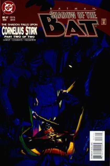 Batman: Shadow of the Bat 47 - Dc Comics - No 47 - Cornelius Stirk - Part Two - Shadow - Brian Stelfreeze