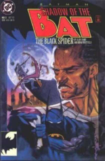 Batman: Shadow of the Bat 5 - The Black Spider - Number 5 - 1992 - Brian Stelfreeze Cover - Dc - Brian Stelfreeze