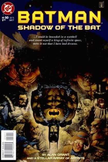 Batman: Shadow of the Bat 50 - Chained - Night - Villains - Stoic - Captive