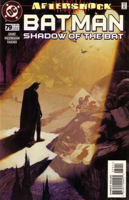 Batman: Shadow of the Bat 79 - Joker - Dinosaur - Bat - Cave - Junk