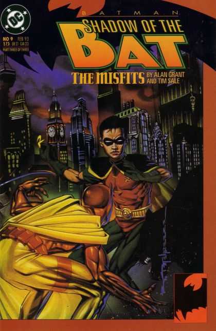 Batman: Shadow of the Bat 9 - Dc - Robin - Costume - The Misfits - Alan Grant - Brian Stelfreeze