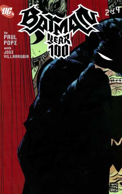 Batman: Year 100 2 - 2 Of 4 - Paul Pope - Jose Villarrubia - Red Curtains - Anger - Jose Jimenez-Momediano, Paul Pope