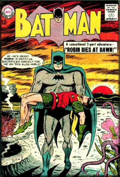 Batman 156 - Robins Death - Alien World - Outer Space - Superheroes - Caped Crusader - Sheldon Moldoff