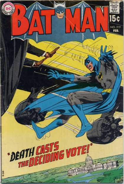 Batman 219 - Bat - Wings - Hero - Action - Man - Neal Adams