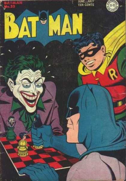 Batman 23 - Robin - Joker - June - Sweat - Ten Cents - George Roussos