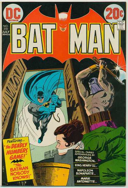 Batman 250 - Approved By The Comics Code Authority - N0250 - July - Dc - George Washington - Dick Giordano