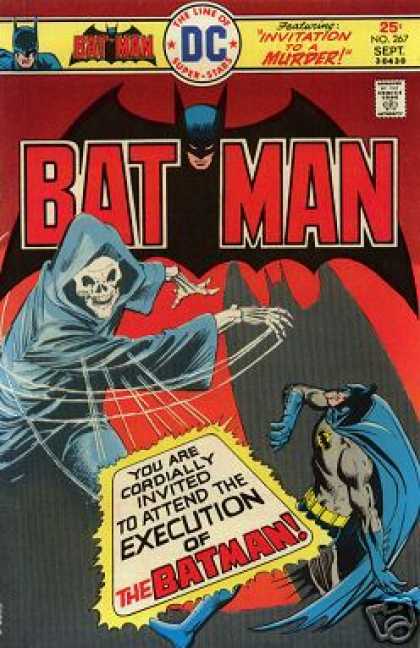Batman 267 - Dc Comics - Ghost - Invitation To A Murder - Execution - Skeleton - Dick Giordano