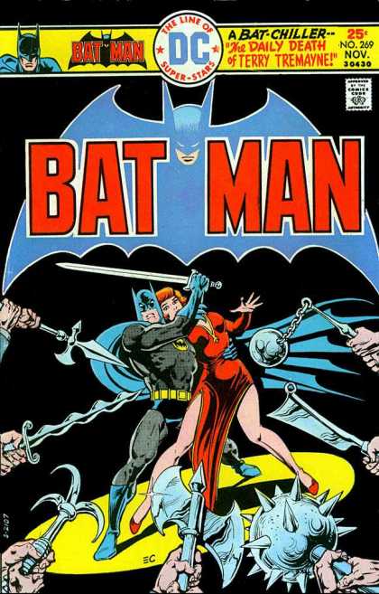 Batman 269 - A Bat-chiller - The Daily Death Of Terry Tremayne - Mace - Sword - Cleaver