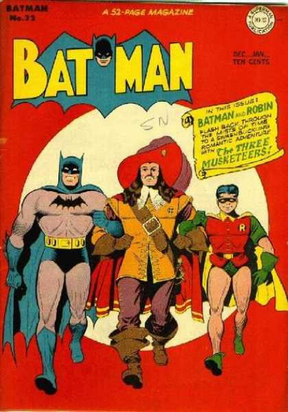 Batman 32 - The Three Musketeers - Superboy - They United - Robin - They Are Walking