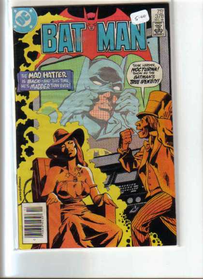 Batman 378 - Mad Hatter - Dc - Comics Code - Woman - Nocturna - Dick Giordano