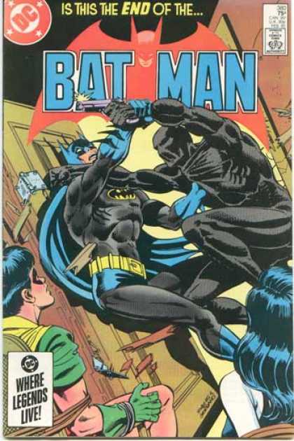 Batman 380 - Door - Door Hinge - Blackman - Purple Gun - Robin Tied To Chair - Dick Giordano