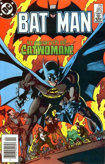 Batman 382 - Dc - Catwoman - Superhero - Cape - Chaos