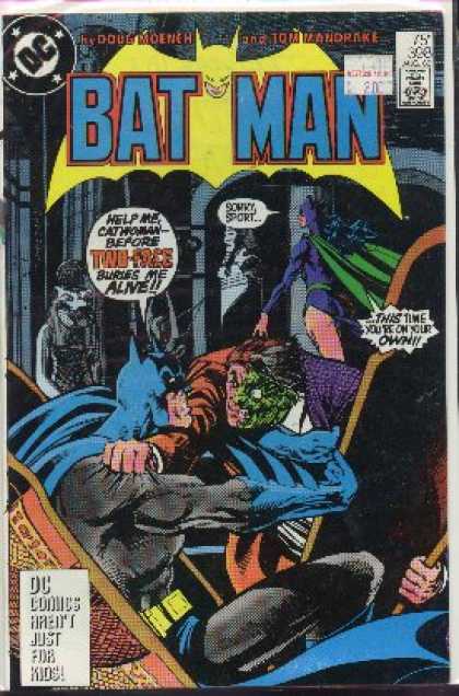 Batman 398 - Dc - Approved By The Comics Code Authority - Fight - Kids - Tom