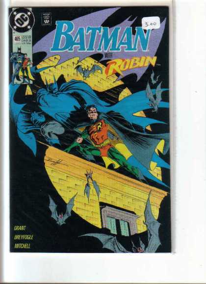 Batman 465 - Dc - Superhero - Searchlight - Bats - Robin - Norm Breyfogle