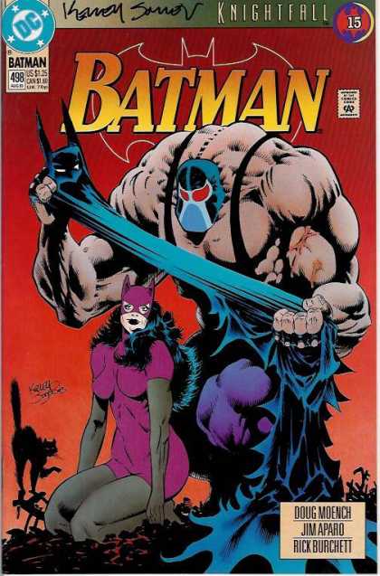 Batman 498 - Catwoman - Knightfall - Black Cat - Doug Moench - Jim Aparo