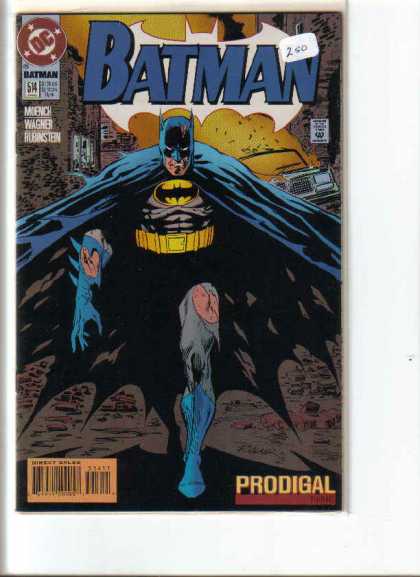 Batman 514 - Dark Knight - Bruce Wayne - Dc Comics - Prodigal - Wagner Book - Josef Rubinstein