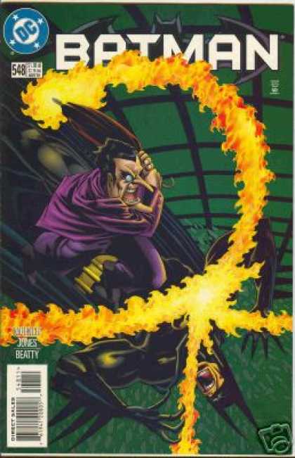 Batman 548 - Super-hero - Fire - Water - Beatty - Jones
