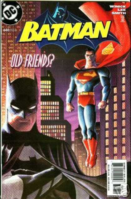 Batman 640 - Old Friends - Superman - Dc - Lee - Smith - Matt Wagner