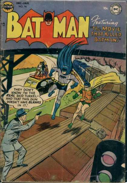 Batman 74 - Robin - Superman - Featuring The Movie That Killed Batman - Superhero - Man