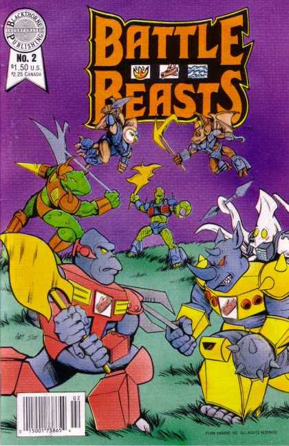 Battle Beasts 2 - Blackthorn Publishing - Rhino - Weapons - Battle - Fight