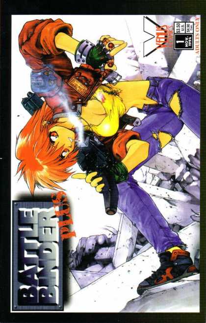 Battle Binder Plus 1 - Gun - Smoking - Venus Comics - Adults Only - Red Hair