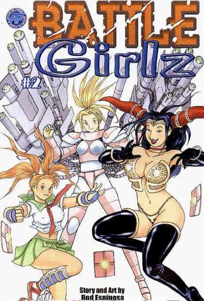 Battle Girlz 2 - Gun - A7 - Long Hair - 2 - Story And Art