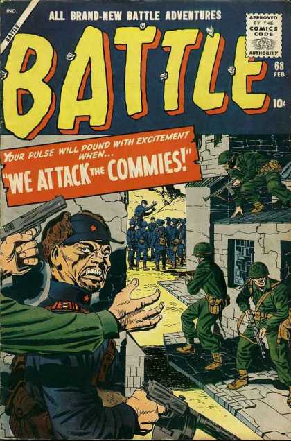 Battle 68 - Battle Adventures - Attack The Commies - War - Cold War - Soldiers