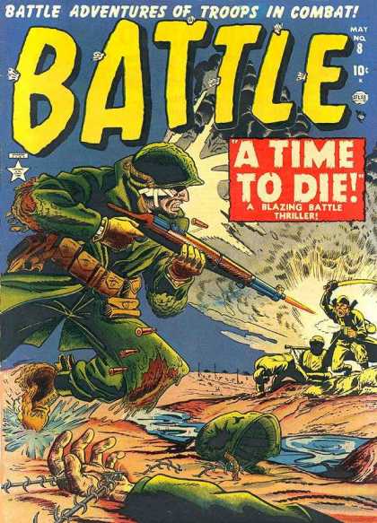 Battle 8 - Troops - Combat - A Time To Die - Rifle Firing - Running