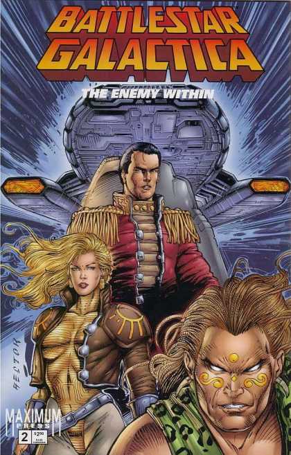 Battlestar Galactica 2 - The Enemy Within - Space - Maximum Press - Captain - Women - Rob Liefeld