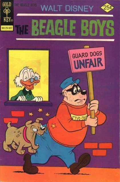 Beagle Boys 25 - Comic - Walt Disney - Gold Key - Scrooge Mcduck - Burglar