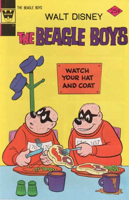 Beagle Boys 28 - Watch - Hat - Coat - Mask - Peas