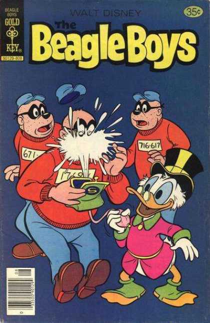 Beagle Boys 43 - Walt Disney - Beagle Boys - Scrooge Mcduck - Gold Key - Prank