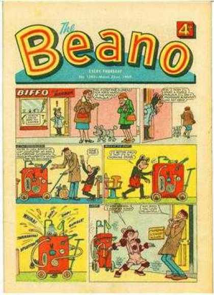 Beano 1392 - Cartoons - Dog - Women - Machine - Man