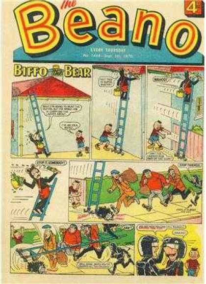 Beano 1468 - Monky - Red Roof - Painting House - Thief - A Blessing In Disguise