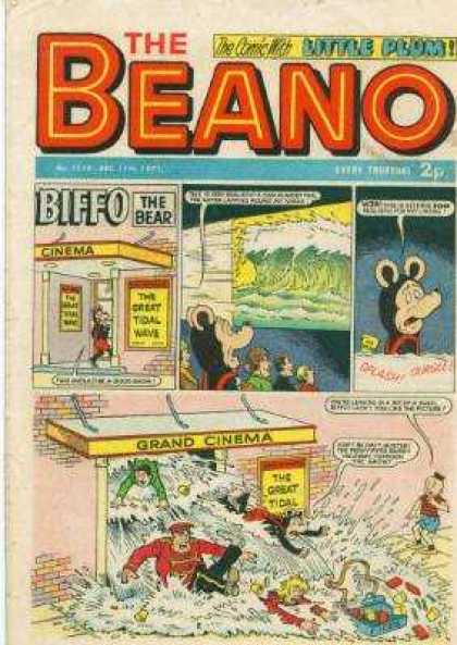 Beano 1534 - The Beanp - Little Plum - Water - Flood - Sink