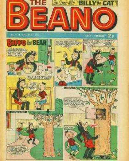 Beano 1554 - Bear - Mixing - Cooking - Tree - Soldier