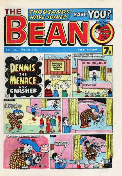 Beano 1960 - Thousands Have Joined - Have You - Dennis The Menace - Gnasher - Boys
