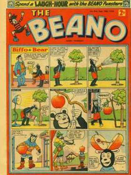 Beano 844 - Apple - Tree - Bow And Arrow - Lamp - Stage