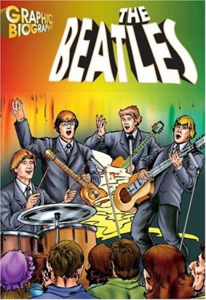 Beatles Books - The Beatles, Graphic Biography (Saddleback Graphic Biographies)