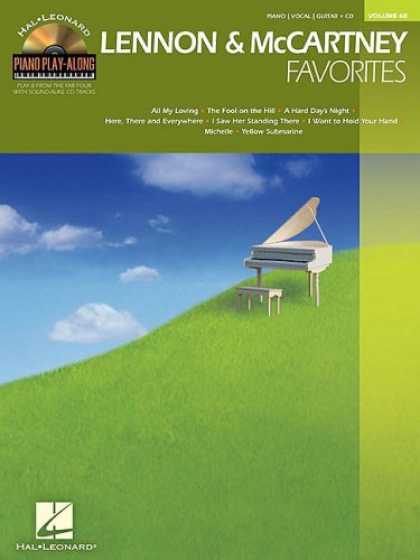 Beatles Books - Lennon and McCartney Favorites: Piano Play-Along Volume 68