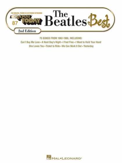Beatles Books - Beatles Best: E-Z Play Today Volume 87