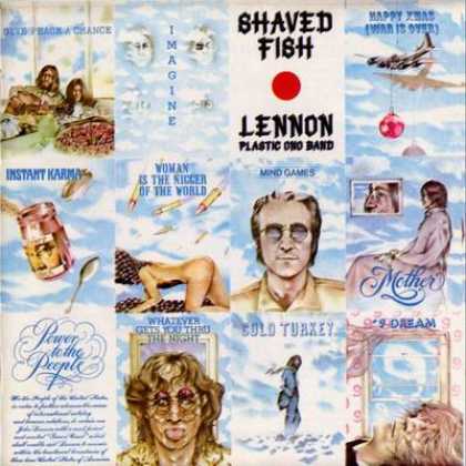 Beatles - John Lennon Shaved Fish