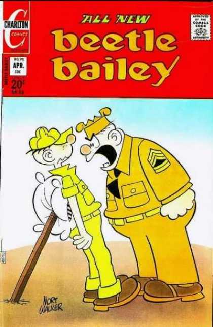 Beetle Bailey 98 - Cadet - Soldier - Cammander - Yelling - All New