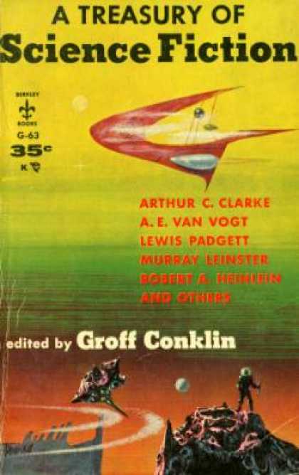 Berkley Books - A Treasury of Science Fiction - Groff; Editor Conklin