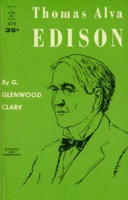 Berkley Books - Thomas Alva Edison; - G. Glenwood Clark